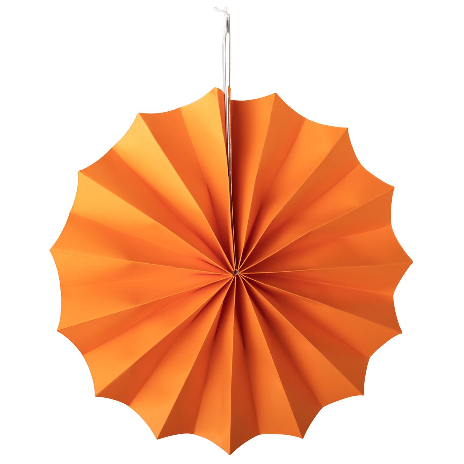 Rosetten 3er-Set schwarz/orange 40cm/32cm/20cm, 3 Stk.