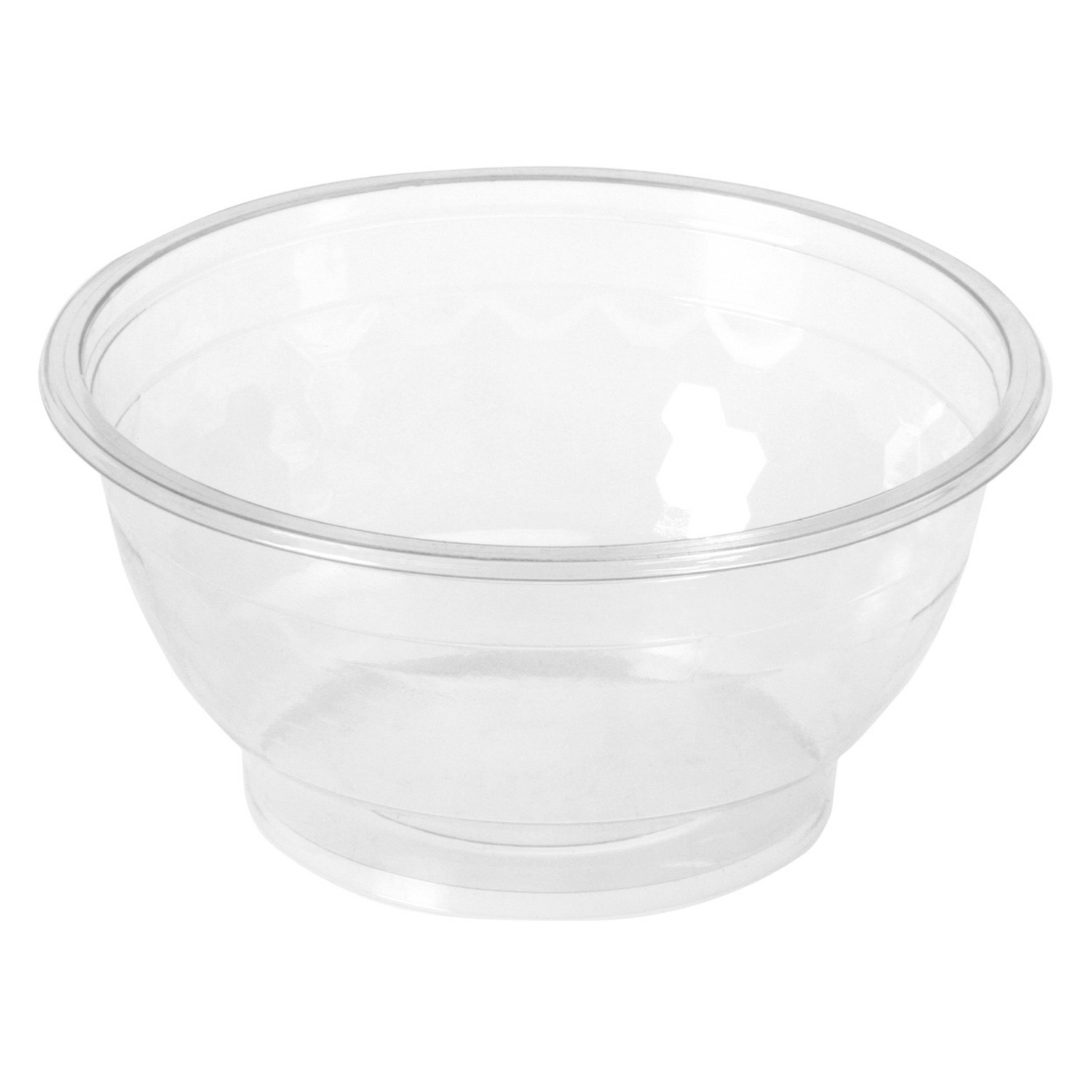 BIO Salatschalen rund aus Bio-Kunststoff (PLA) 700 ml  14,5 cm, 50 Stk.