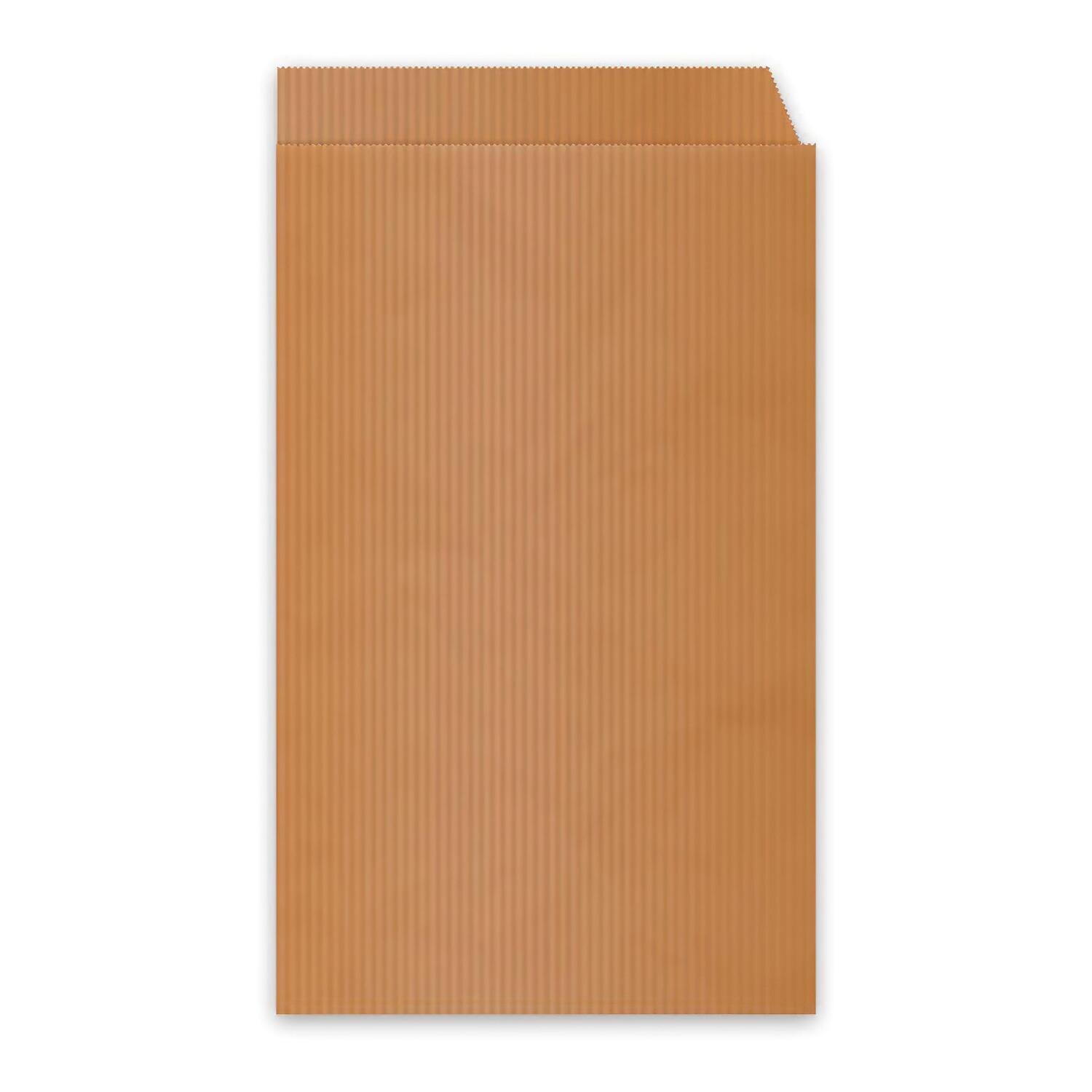 Papierbeutel braun ohne Druck fr Hotdogs 19 x 10 cm, 500 Stk.